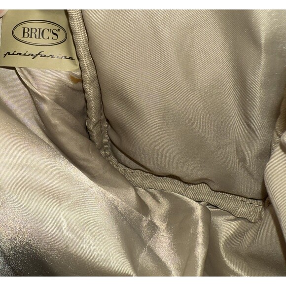 BRIGS Bag PININFARINA Messenger Shoulder Bag Strap Leather Canvas Magnetic - Picture 12 of 16